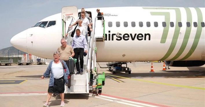 Danimarka’dan Gazipaşa'ya ilk doğrudan sefer gerçekleşti